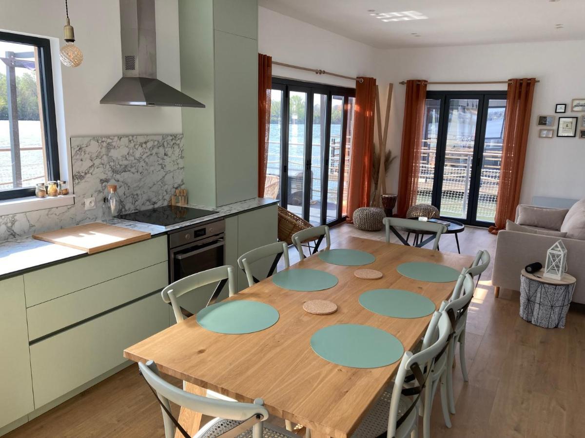 Seinehouse - Maison Flottante Vaux-Sur-Seine 外观 照片