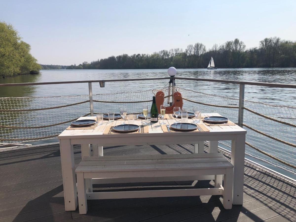 Seinehouse - Maison Flottante Vaux-Sur-Seine 外观 照片