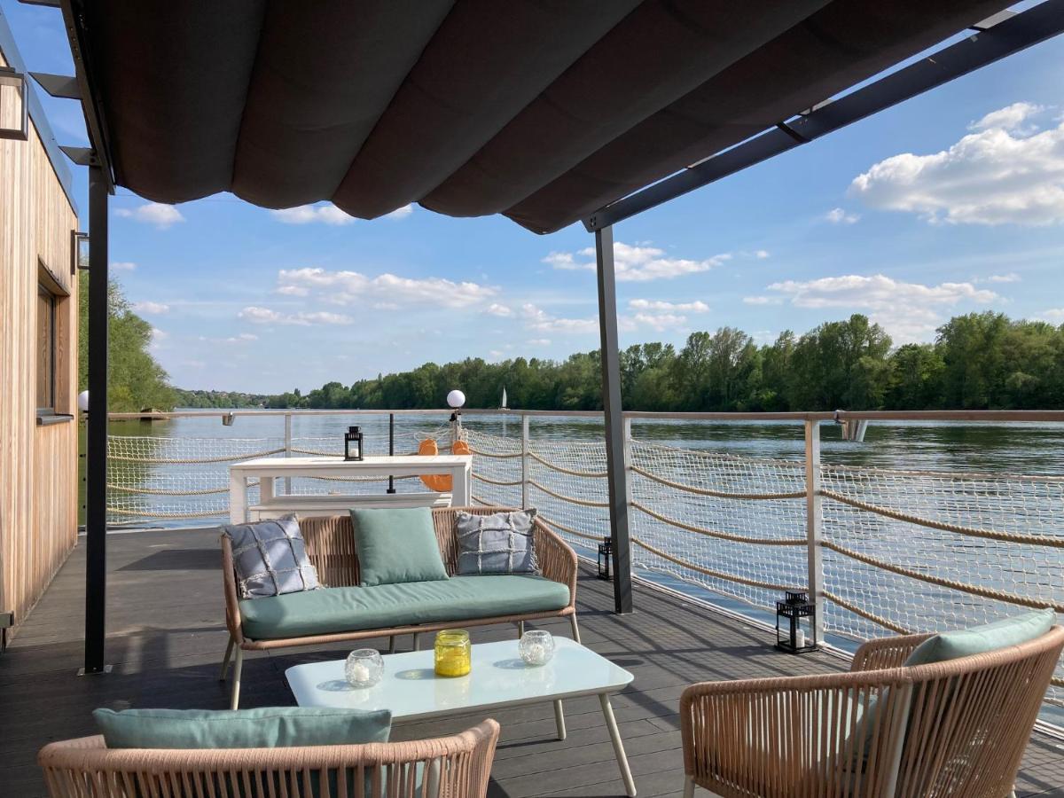 Seinehouse - Maison Flottante Vaux-Sur-Seine 外观 照片