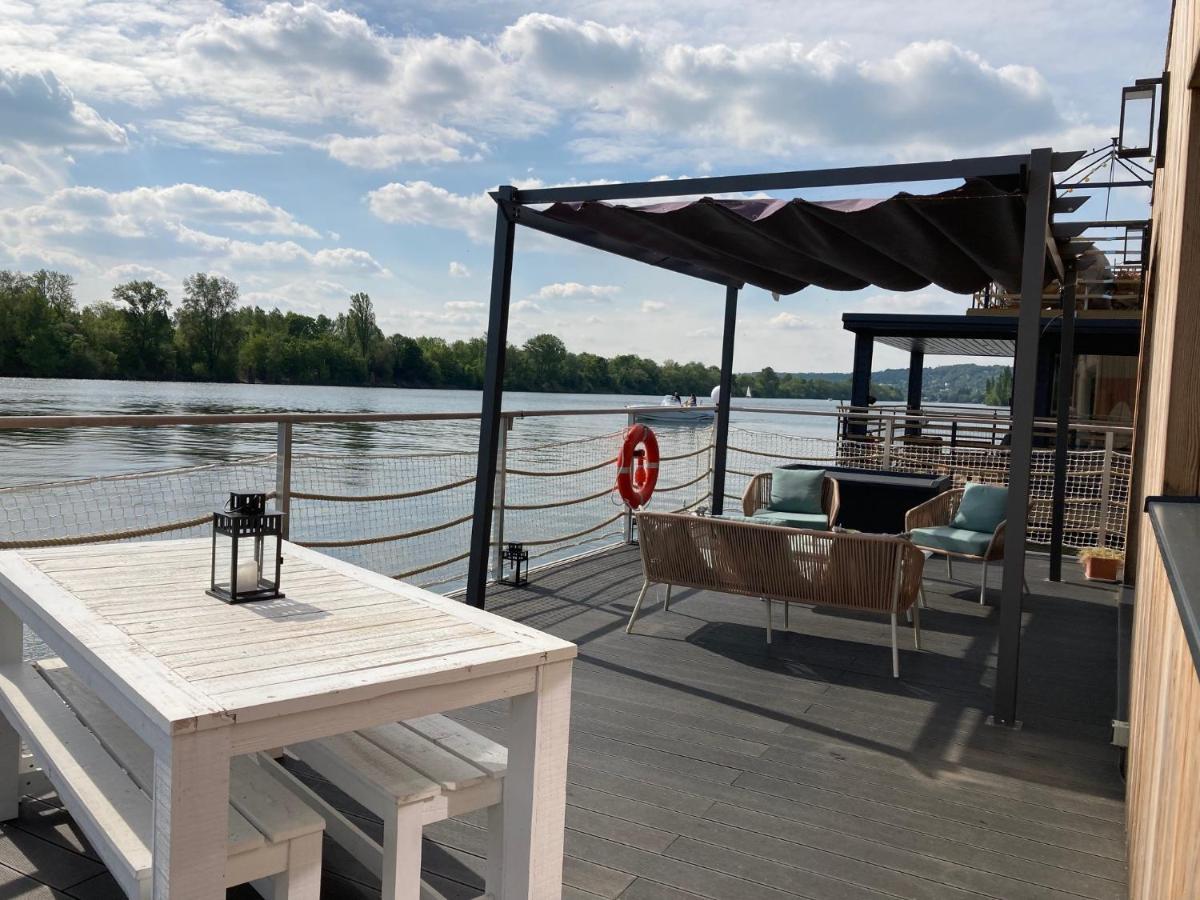 Seinehouse - Maison Flottante Vaux-Sur-Seine 外观 照片